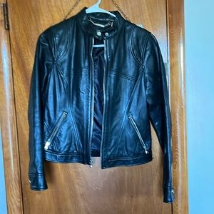 Wilson leather coat size small